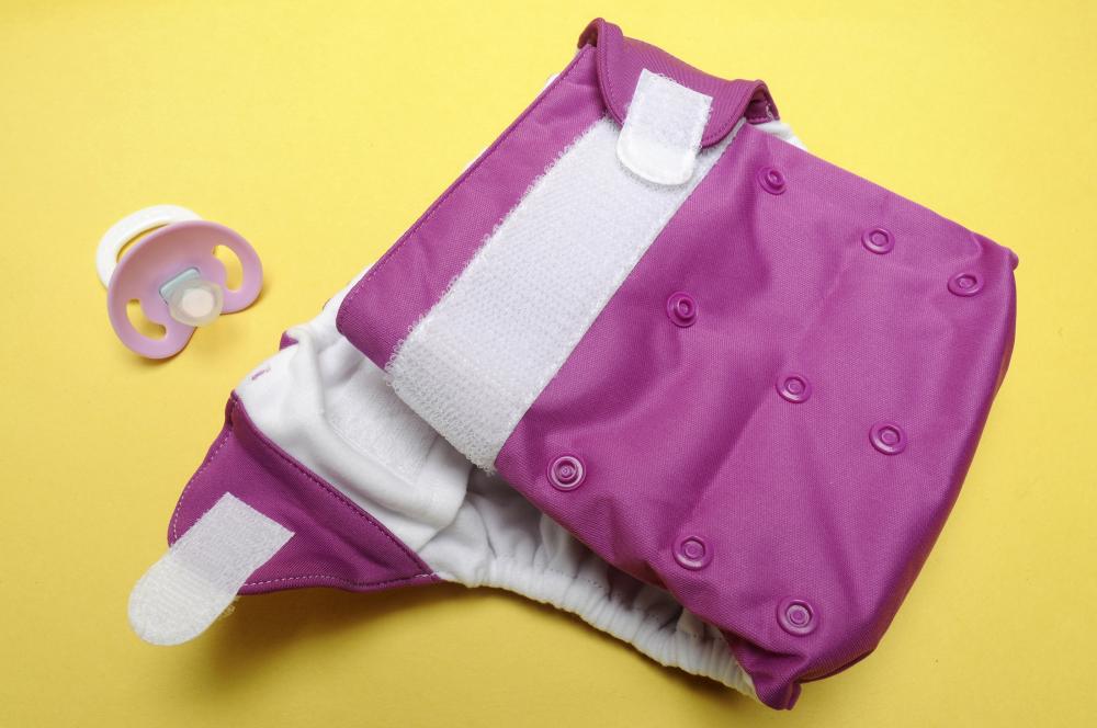 Velcro for hygiene products