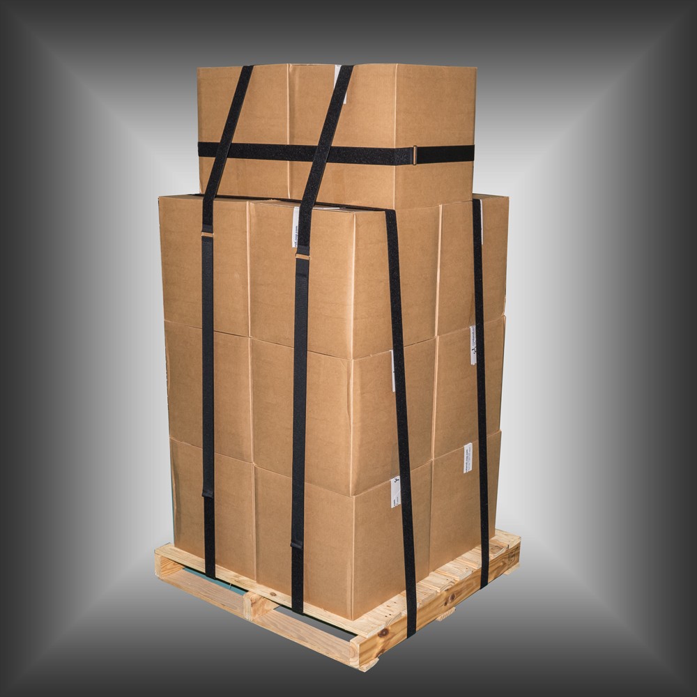 Adjustable pallet straps