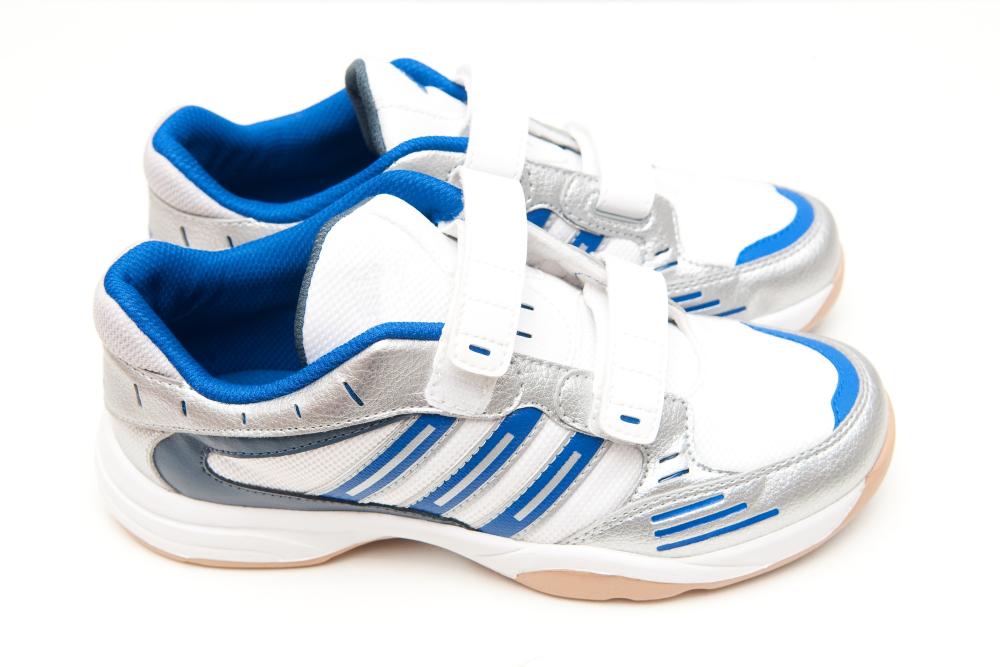 Shoes with velcro straps