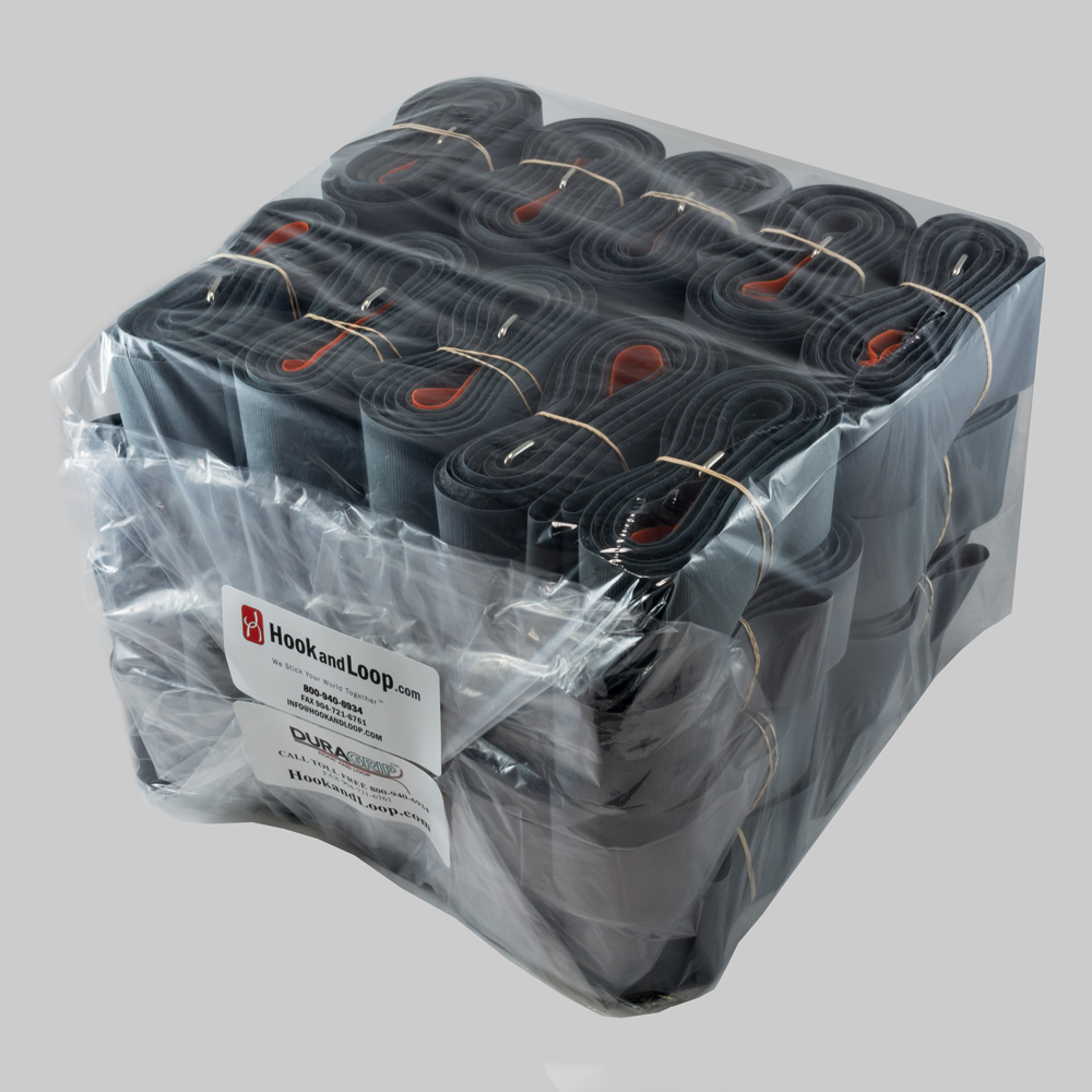 Packaged straps for easy delivery