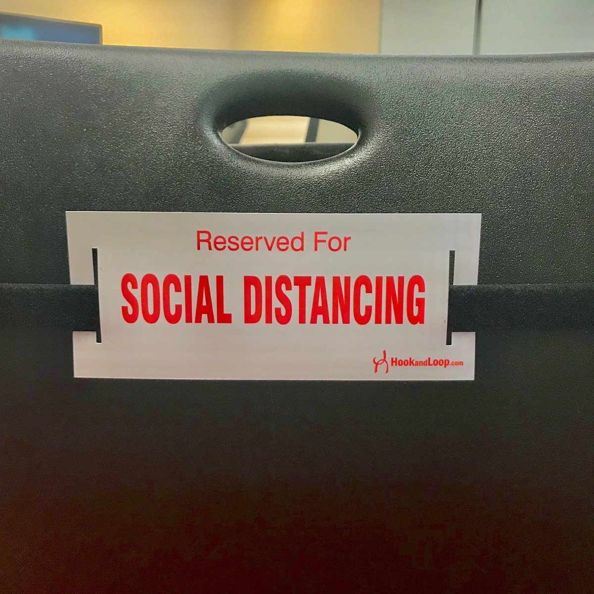 Social Distancing Strap-Red