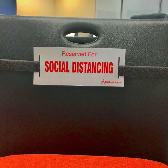 Social Distancing Strap - Brown SOCSTRAP-BR