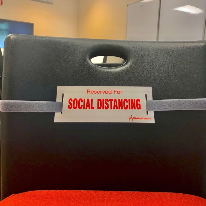 Social Distancing Strap-Dark Gray SOCSTRAP-DG