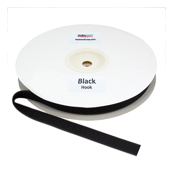 Duragrip 1" Black Hook Acrylic