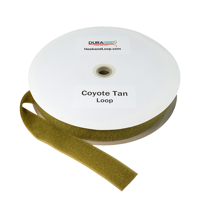 2" - DuraGrip Brand Sew-On Loop - Coyote Tan DG20CTLS