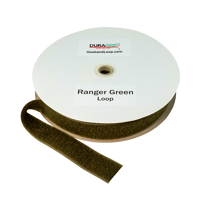 2" - DuraGrip brand Sew-On Loop - Ranger Green DG20RGLS