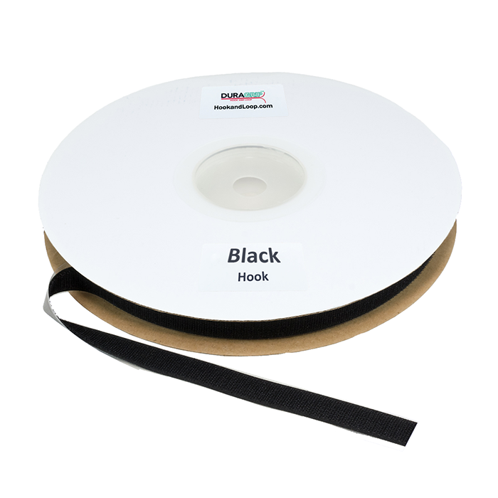 Duragrip 3/4" Black Hook Acrylic