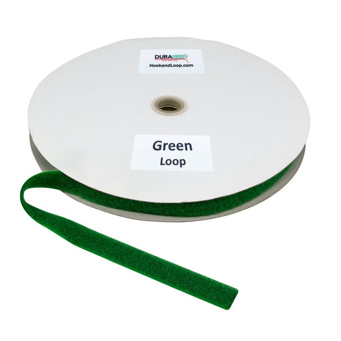3/4" - DuraGrip® Brand Loop - Kelly Green, Sew-On DG34GRLS