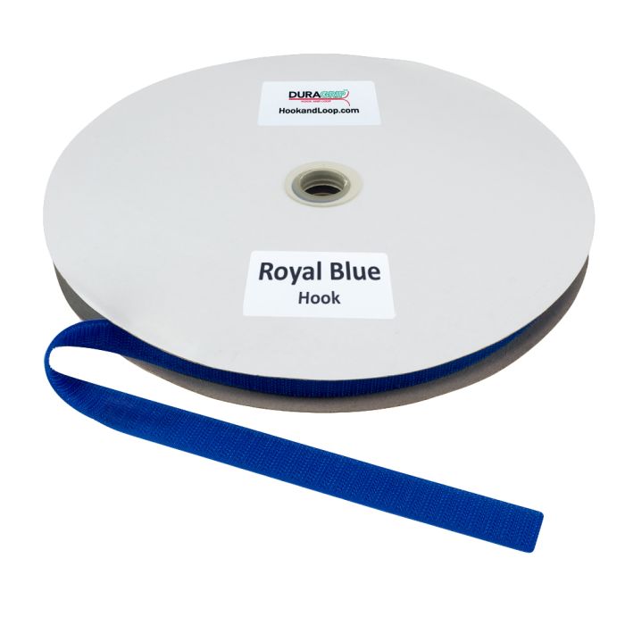 3/4" - DuraGrip Brand Hook Sew-On - Royal Blue DG34RBHS