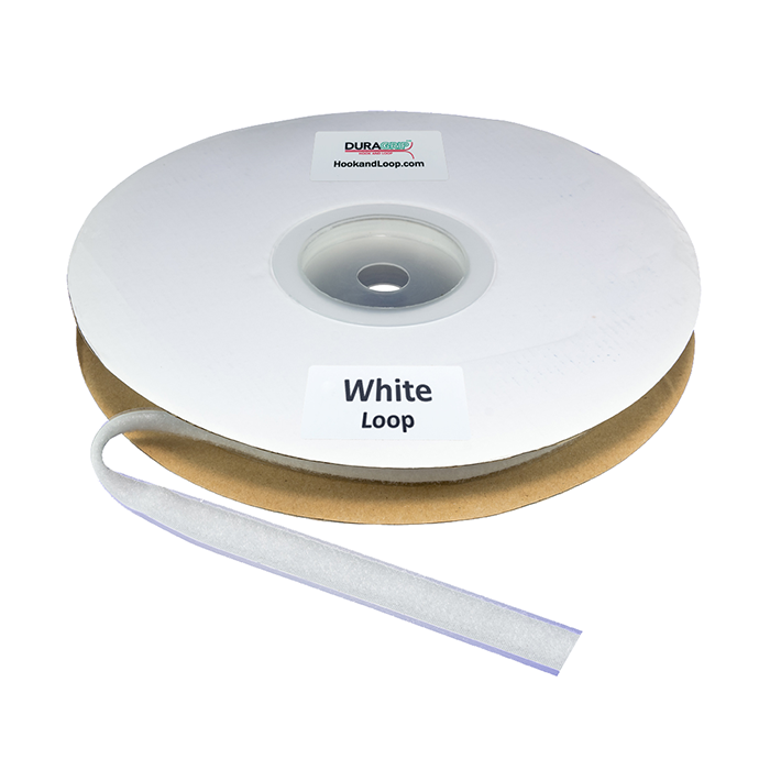 Duragrip 3/4" White Loop Acrylic