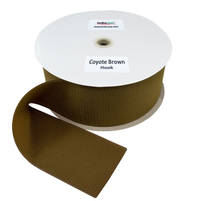 3" - DuraGrip Brand Sew-On Hook - Coyote Brown DG30CBHS