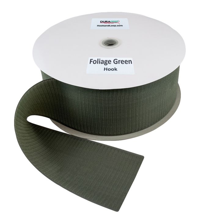 3" - DuraGrip Brand Sew-On Hook - Foliage Green DG30FGHS