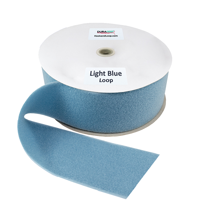 4" - DuraGrip Brand Sew-On Loop - Light Blue DG40LBLS