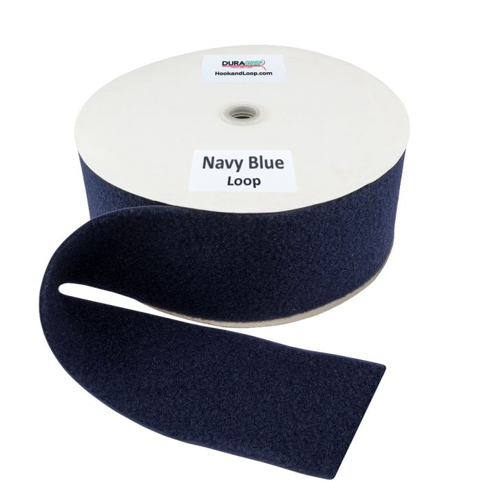 3" - DuraGrip Brand Sew-On Loop - Navy Blue DG30NBLS
