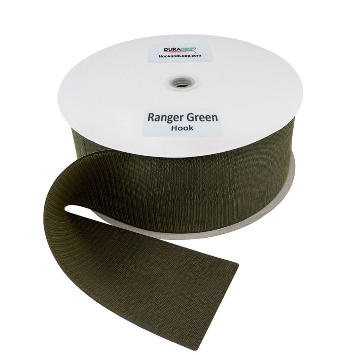 3" - DuraGrip Brand Sew-On Hook - Ranger Green DG30RGHS