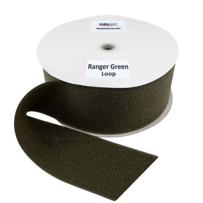 3" - DuraGrip Brand Sew-On Loop - Ranger Green DG30RGLS