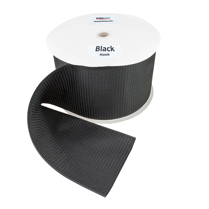 5" - DuraGrip Brand Sew-On Hook - Black DG50BLHS