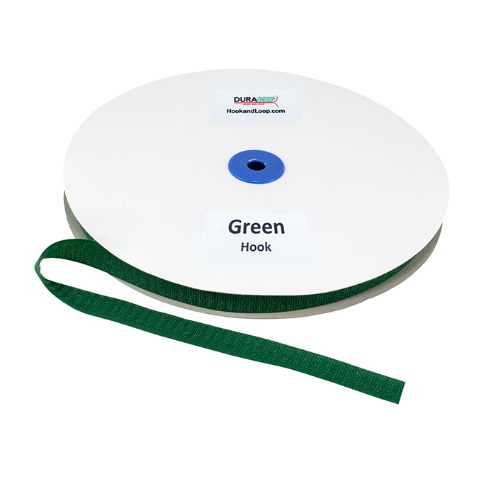 5/8" - DuraGrip Brand Sew-On Hook - Kelly Green DG58GRHS