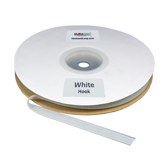 Duragrip 5/8" White Hook Acrylic