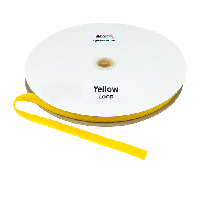 5/8" DuraGrip brand Sew-On Loop - Yellow DG58YWLS