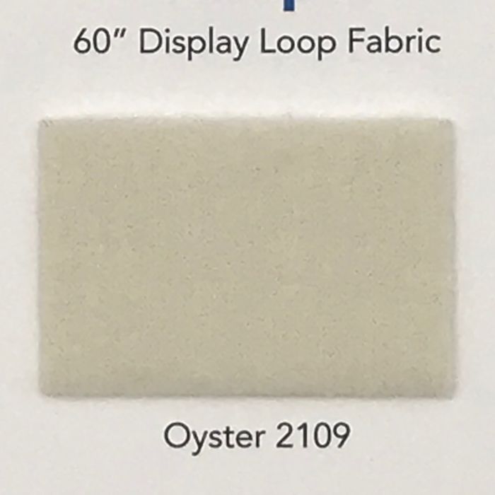 60" - DuraGrip Brand Tempo Display Loop Fabric - Oyster TEMPOOYSTER