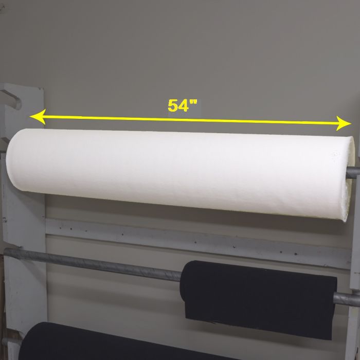 54" - Velcro® brand Wide Loop - White 195969
