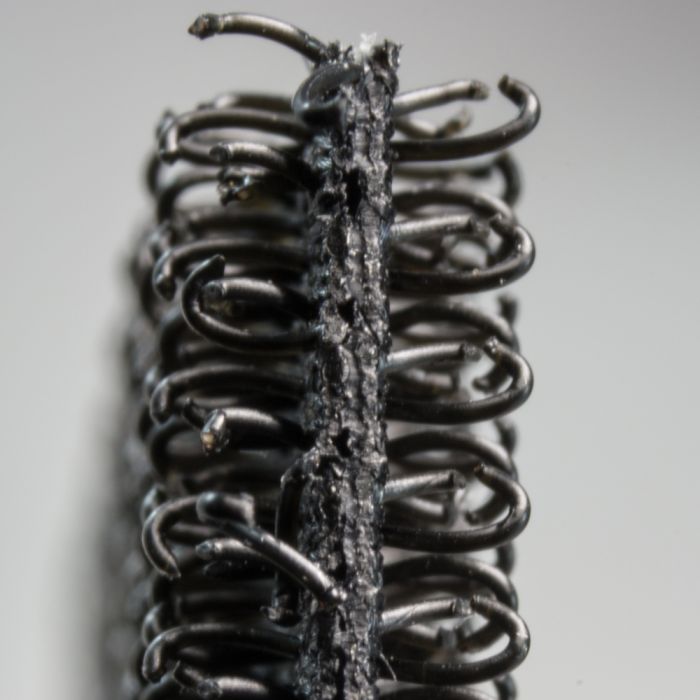 1" Black Hook to Hook