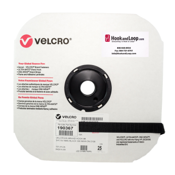 VELCRO® Brand - 3/4" Black Hook Sew-On