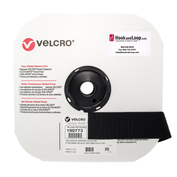 2" - VELCRO® Brand Polyester Hook - Black