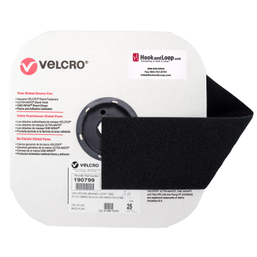 VELCRO® Brand - 4" Black Loop Sew-On