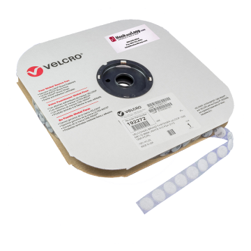 5/8" - VELCRO® brand Loop VELCOIN® - White 192272