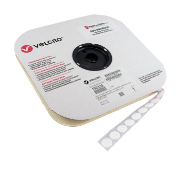 3/4" - VELCRO® brand Hook VELCOIN® - White 192314