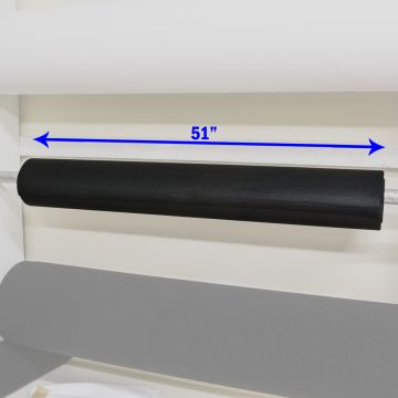 50" - Velcro© Brand Wide Loop 3610 - Black 195872-3610