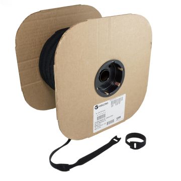 3/4" x 18" - Velcro® brand One-Wrap® Cable Straps - Black 170774