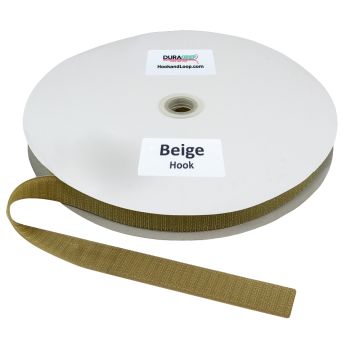 1" - DuraGrip Brand Sew-On Hook - Beige DG10BGHS