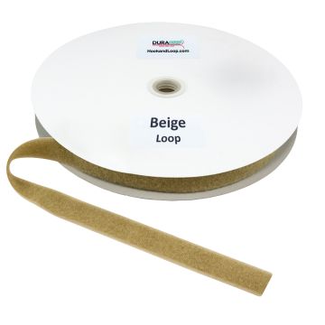 1" - DuraGrip Brand Sew-On Loop - Beige DG10BGLS