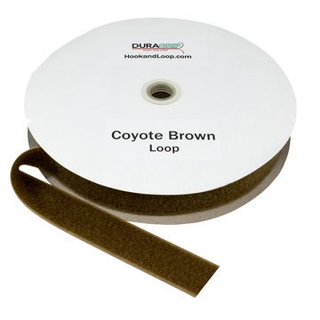 1.5" - DuraGrip Brand Sew-On Loop - Coyote Brown DG15CBLS