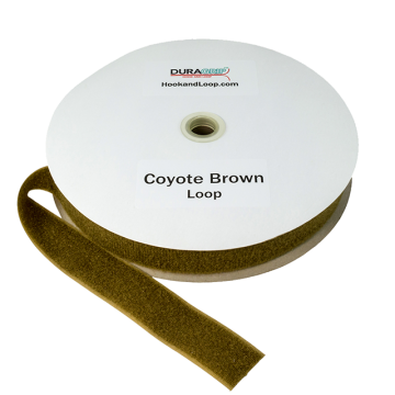 2" - DuraGrip Brand Sew-On Loop - Coyote Brown DG20CBLS