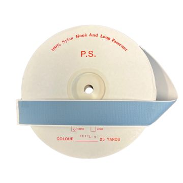 2" - DuraGrip brand Peel & Stick Hook: Rubber - Light Blue DG20LBHR