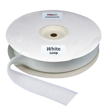 2" White Loop  Peel and Stick