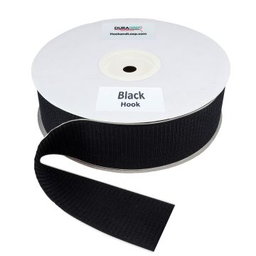 3" - DuraGrip brand Peel & Stick Loop: Rubber - Black DG30BLLR