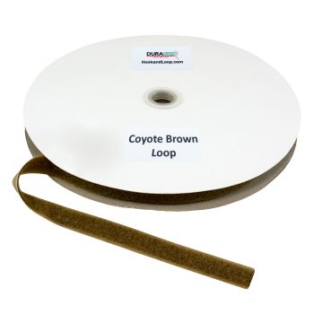 3/4" - DuraGrip Brand Sew-On Loop - Coyote Brown DG34CBLS