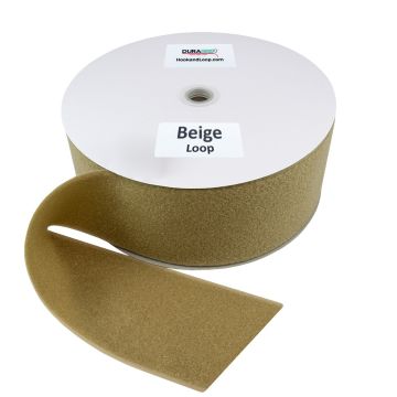 DuraGrip® Brand - 6" Beige Loop Sew-On