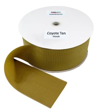 DuraGrip® Brand - 6" Coyote Tan Hook Sew-On