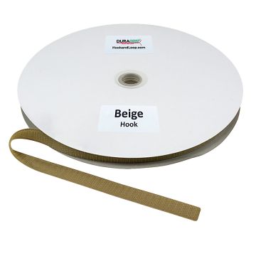 5/8" - DuraGrip Brand Sew-On Hook - Beige DG58BGHS