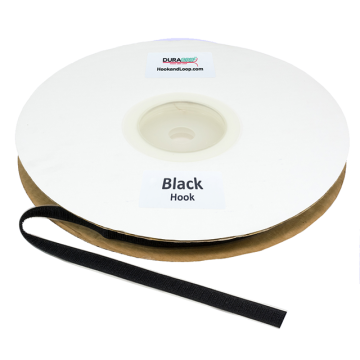 Duragrip 1" Black Hook Acrylic