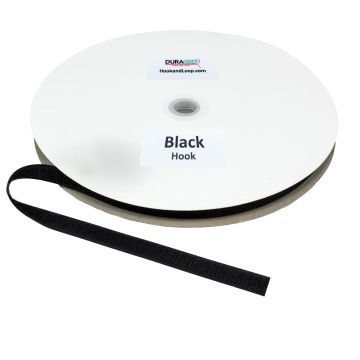 5/8" - DuraGrip Brand Sew-On Hook - Black DG58BLHS