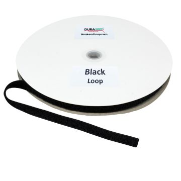 5/8" - DuraGrip Brand Sew-On Loop - Black DG58BLLS