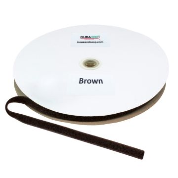 5/8" - DuraGrip Brand Sew-On Loop - Brown DG58BRLS