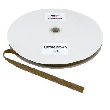 5/8" - DuraGrip Brand Sew-On Hook - Coyote Brown DG58CBHS